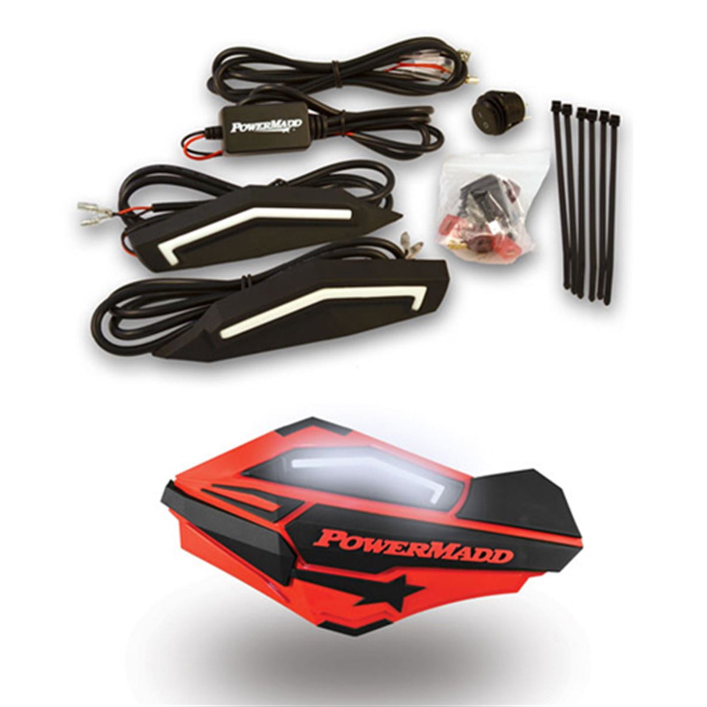 Powermadd Handguard Light Kit Fits Sentinal Series 34490_590973