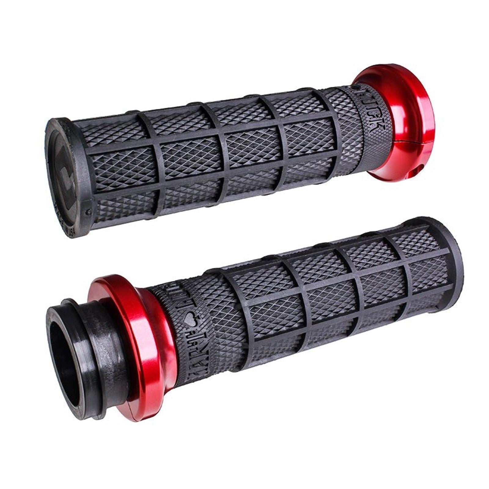 ODI Hart Luck Grips - TBW - Black/Red [MPN: V31HTW-BB-R]_947074