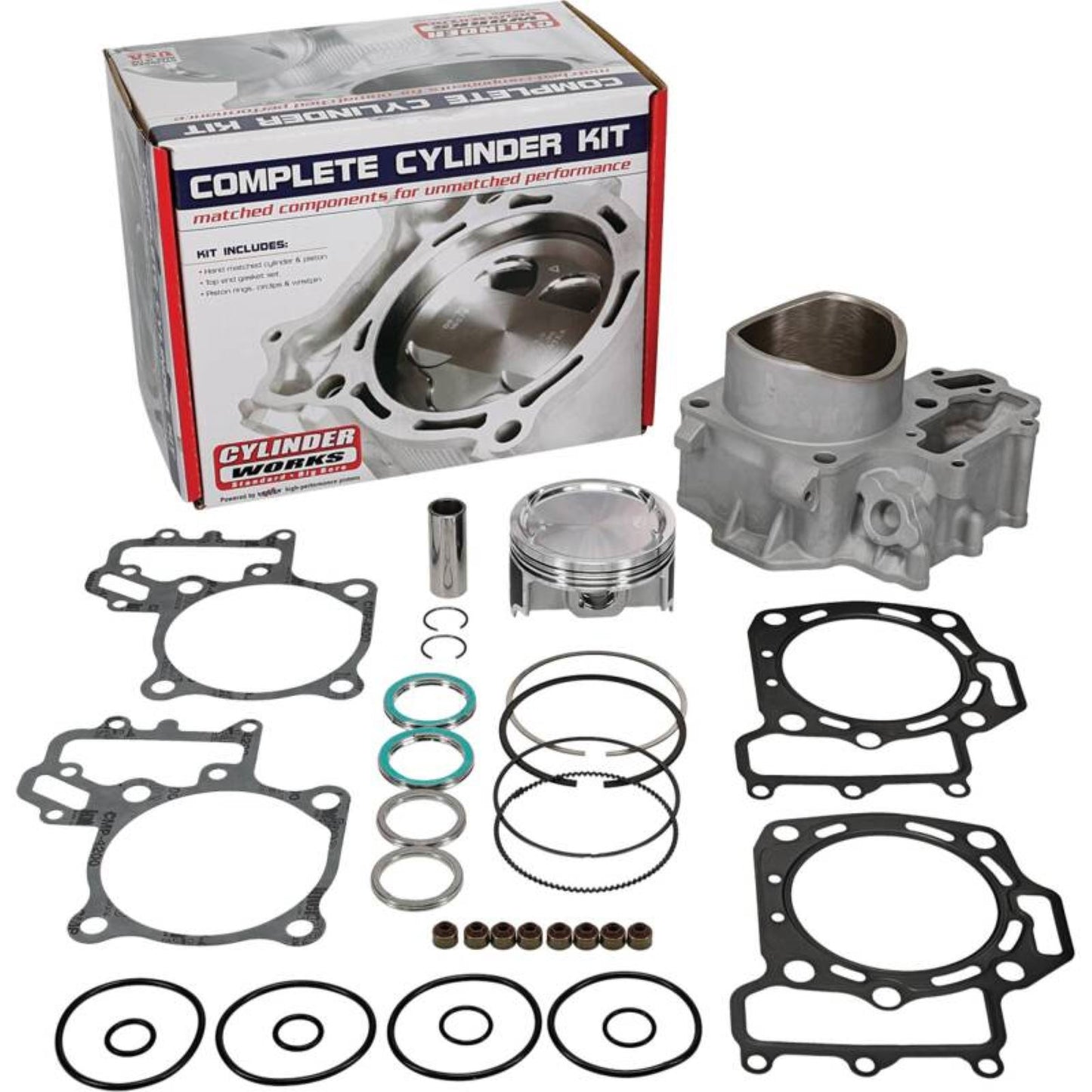Cylinder Works Cylinder Kit for Kawasaki KRT - Standard [MPN: CW30013K03]_1617714