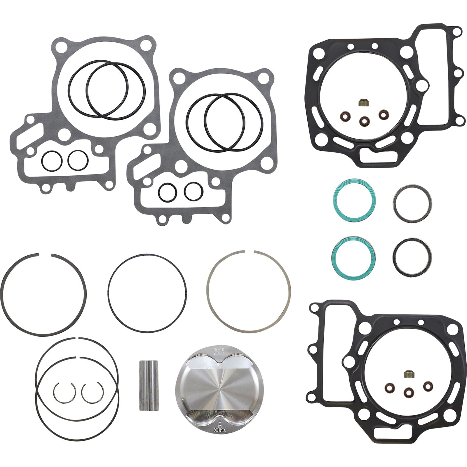 Cylinder Works Cylinder Kit for Kawasaki KRT - High Compression [MPN: CW30013K03HC]_1095891