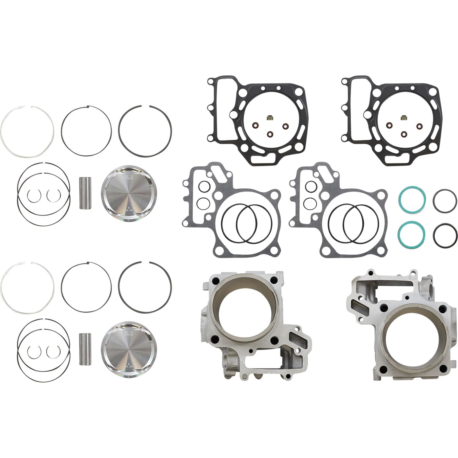 Cylinder Works Cylinder Kit for Kawasaki KRT - Standard [MPN: CW30013K04]_1095894