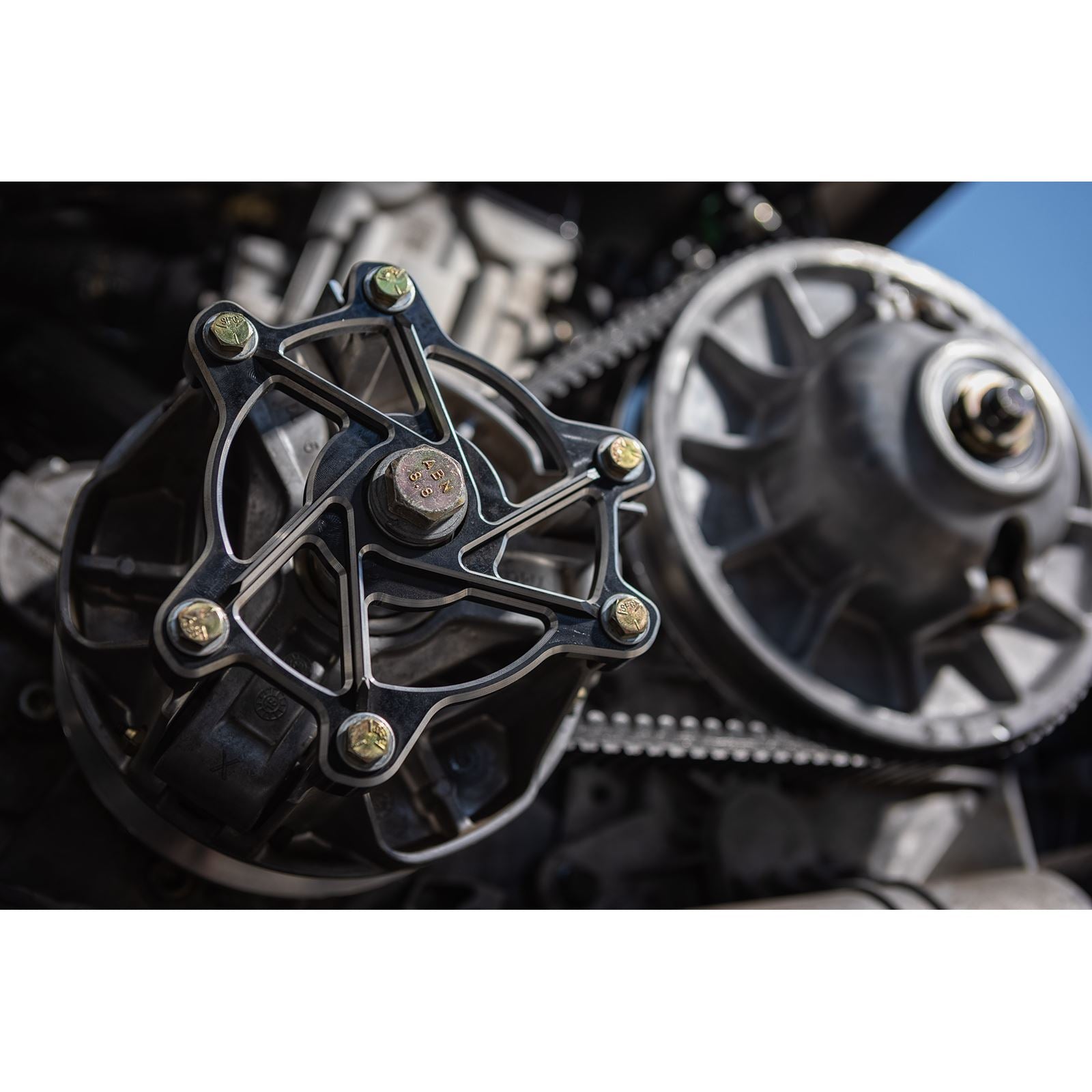 Quad Logic Clutch Cover for Polaris RZR [MPN: 100-5281-PU]_891172