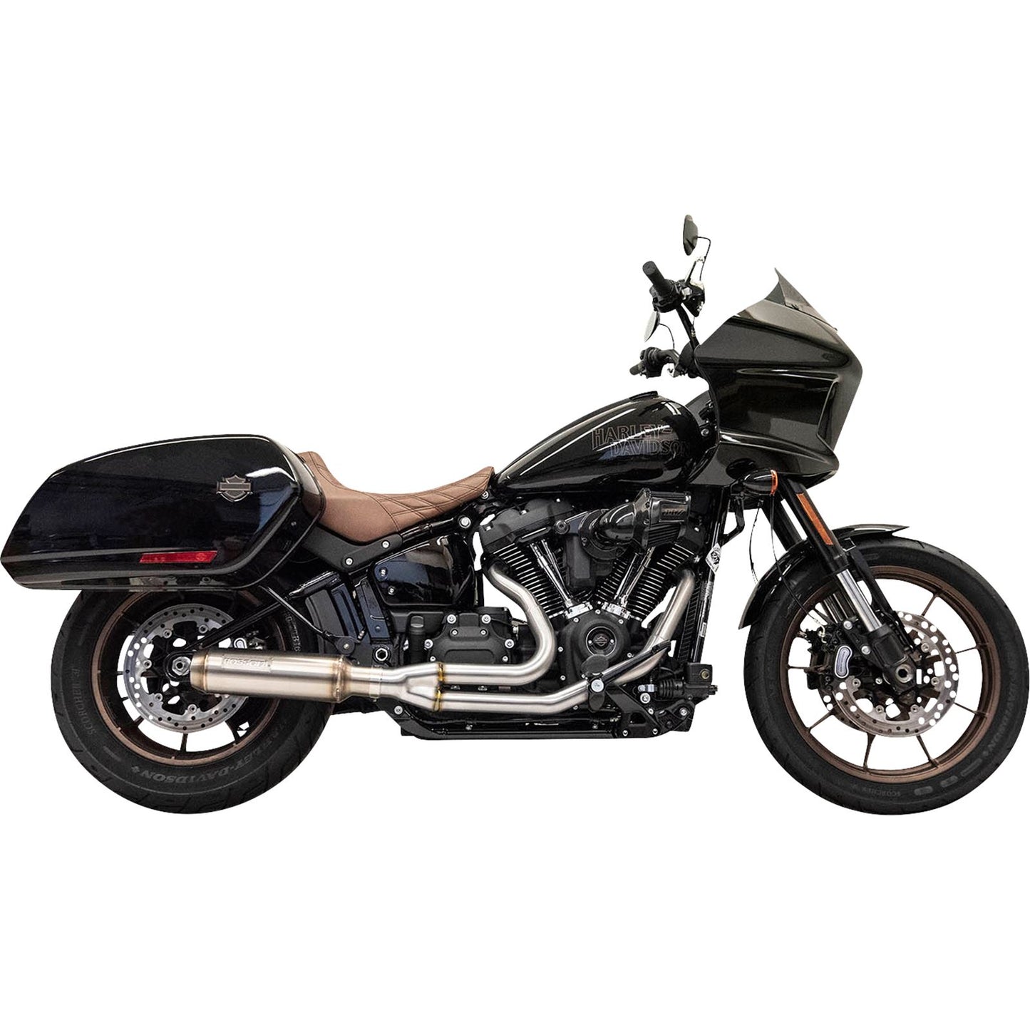 Bassani Manufacturing Road Rage Stainless 2-into-1 Exhaust System - Super Bike Muffler [MPN: 1S78SS]_1074618