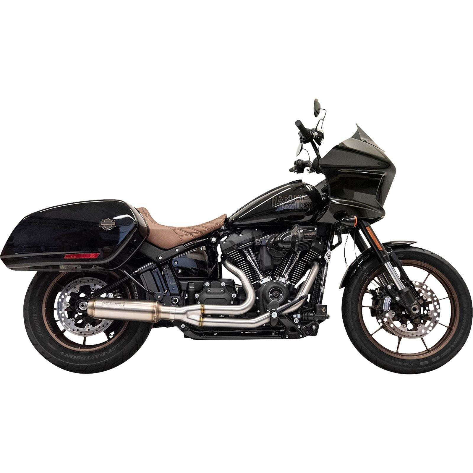 Bassani Manufacturing Road Rage Stainless 2-into-1 Exhaust System - Super Bike Muffler [MPN: 1S78SS]_1074618