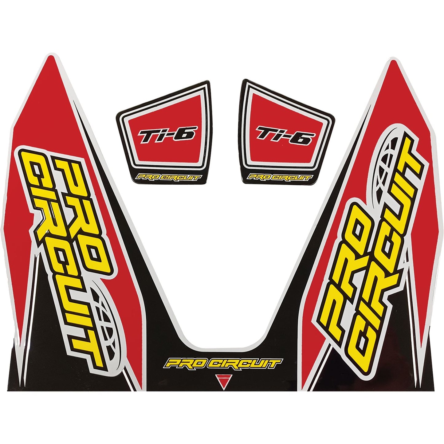 Pro Circuit Ti-6 Decal - Red [MPN: DC22TI6-RED]_1075433