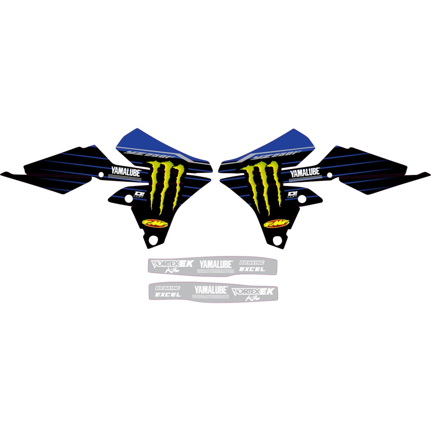 D'Cor Graphic Kit - ' 22 Star For Yamaha [MPN: 10-50-302]_1074655