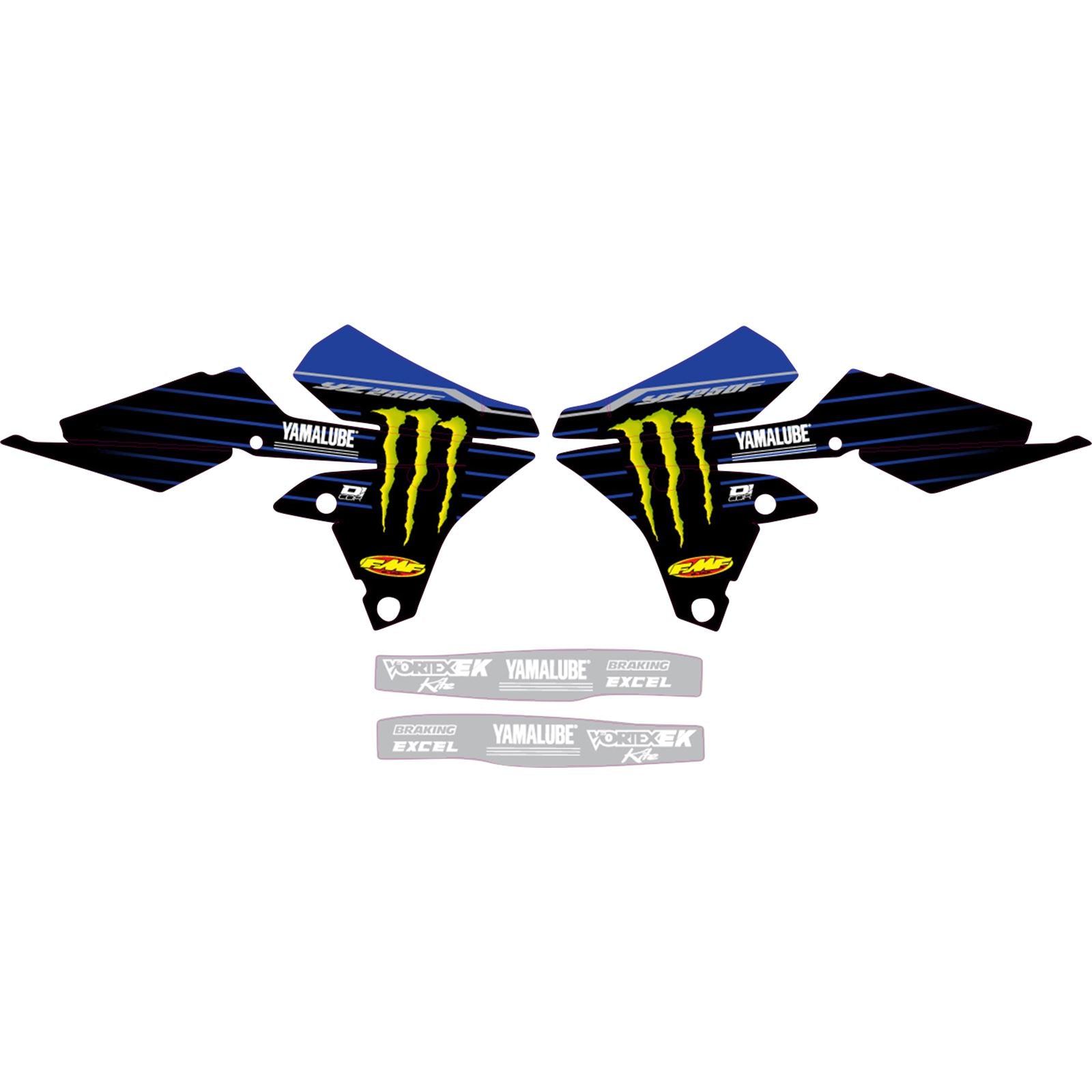 D'Cor Graphic Kit - ' 22 Star For Yamaha [MPN: 10-50-302]_1074655