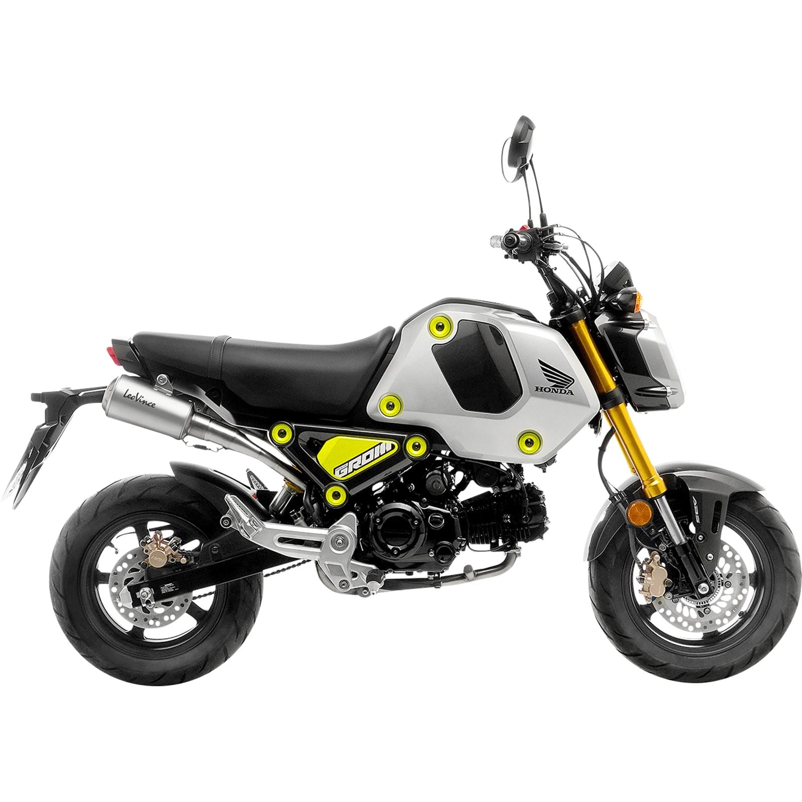 Leovince LV-10 Exhaust - Stainless Steel for Honda [MPN: 15253]_1134488