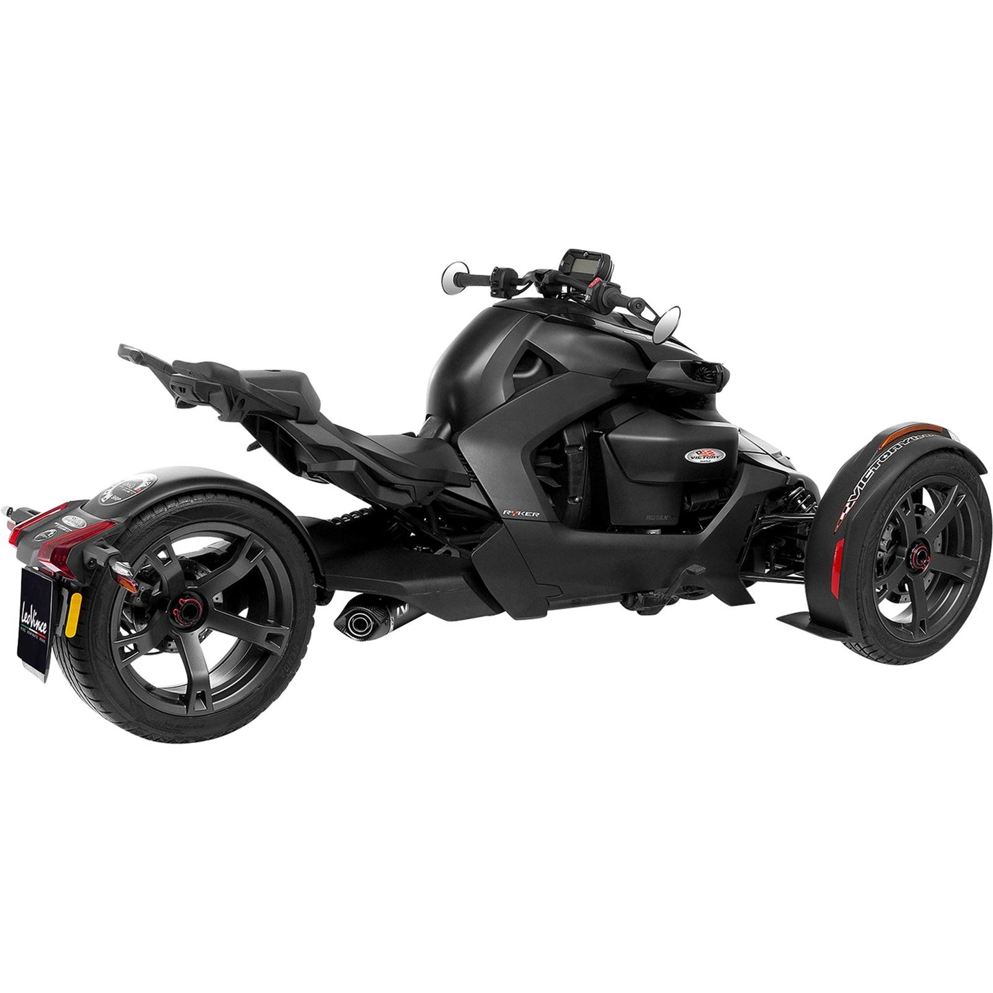 Leovince LV One EVO Slip-On Muffler - Black Edition for Can-Am [MPN: 14404EB]_1074649