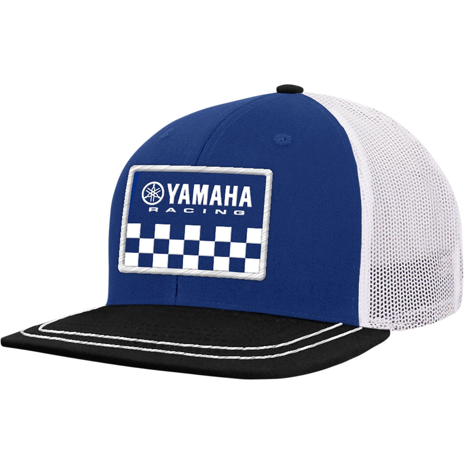 Yamaha Racing Hat - Flat Bill - Black/Blue NP21A-H3198_891833