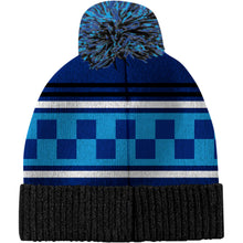 Yamaha Racing Pom Beanie - Black/Blue NP21A-H3242_891841