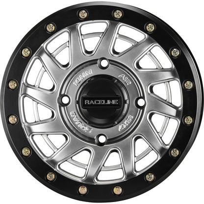 Raceline Squad Beadlock Wheel 15X7 4/137 6+1(+38mm) - Hyper Silver A12SB-57037+38_1075361