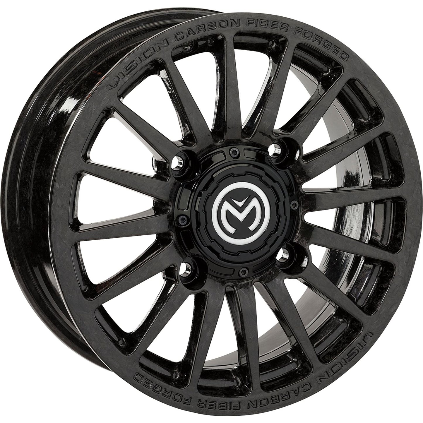Moose Offroad Carbon Fiber Wheel - Front/Rear - Black - 15x6 - 4/136 - 5+2 325-1561365-150_1095975