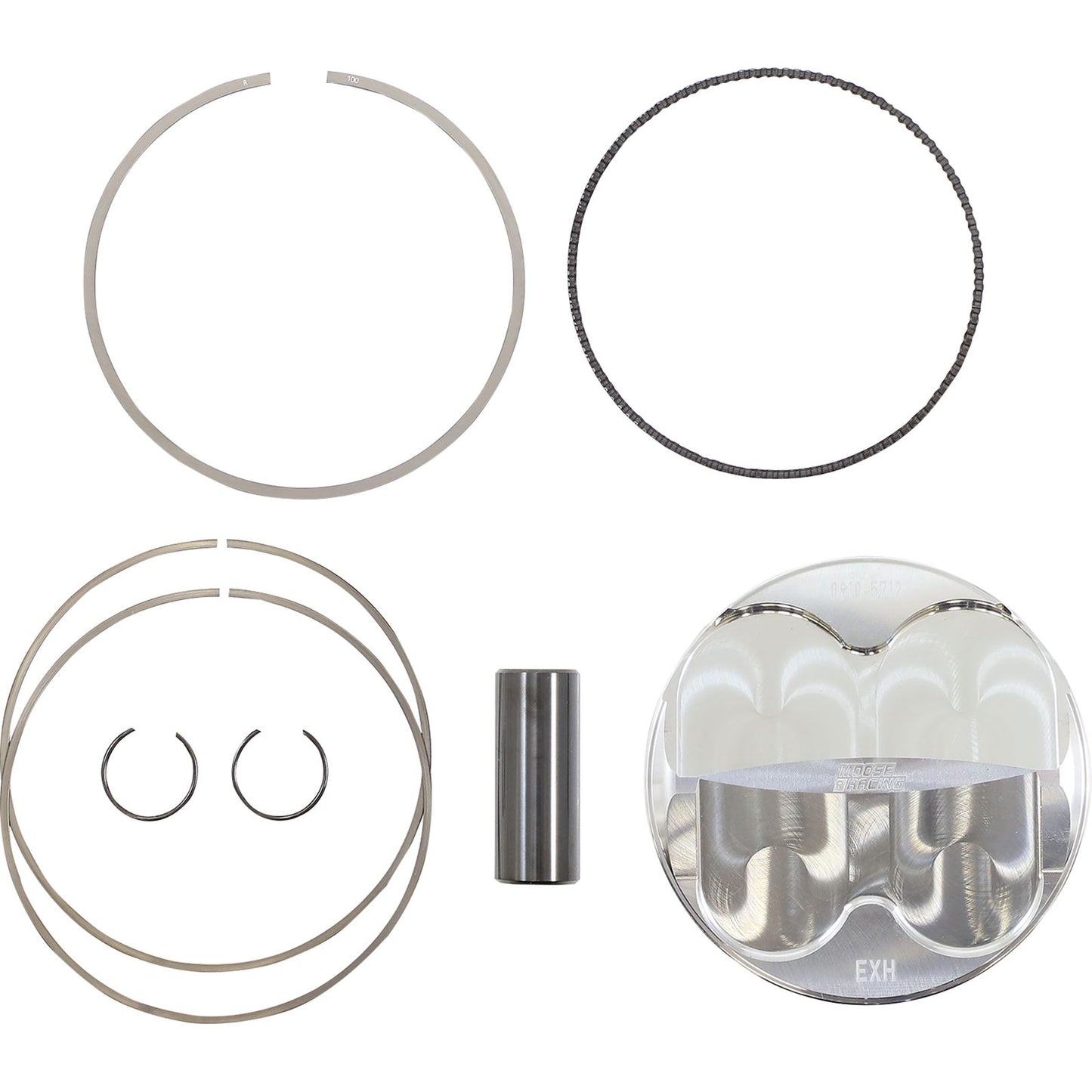 Moose Offroad Piston Kit for Honda CRF450R - 14.3:1 MX2181B_1133236