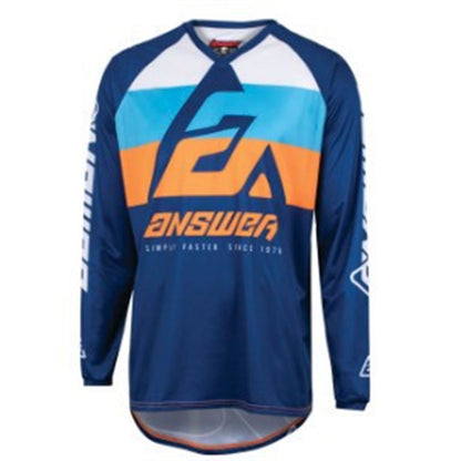 Answer Men's A23 Syncron CC Jersey - Blue/Hyper Orange/Black_979906
