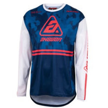 Answer Men's A23 Arkon Trials Jersey - Blue/White/Red - Small 447374_979964