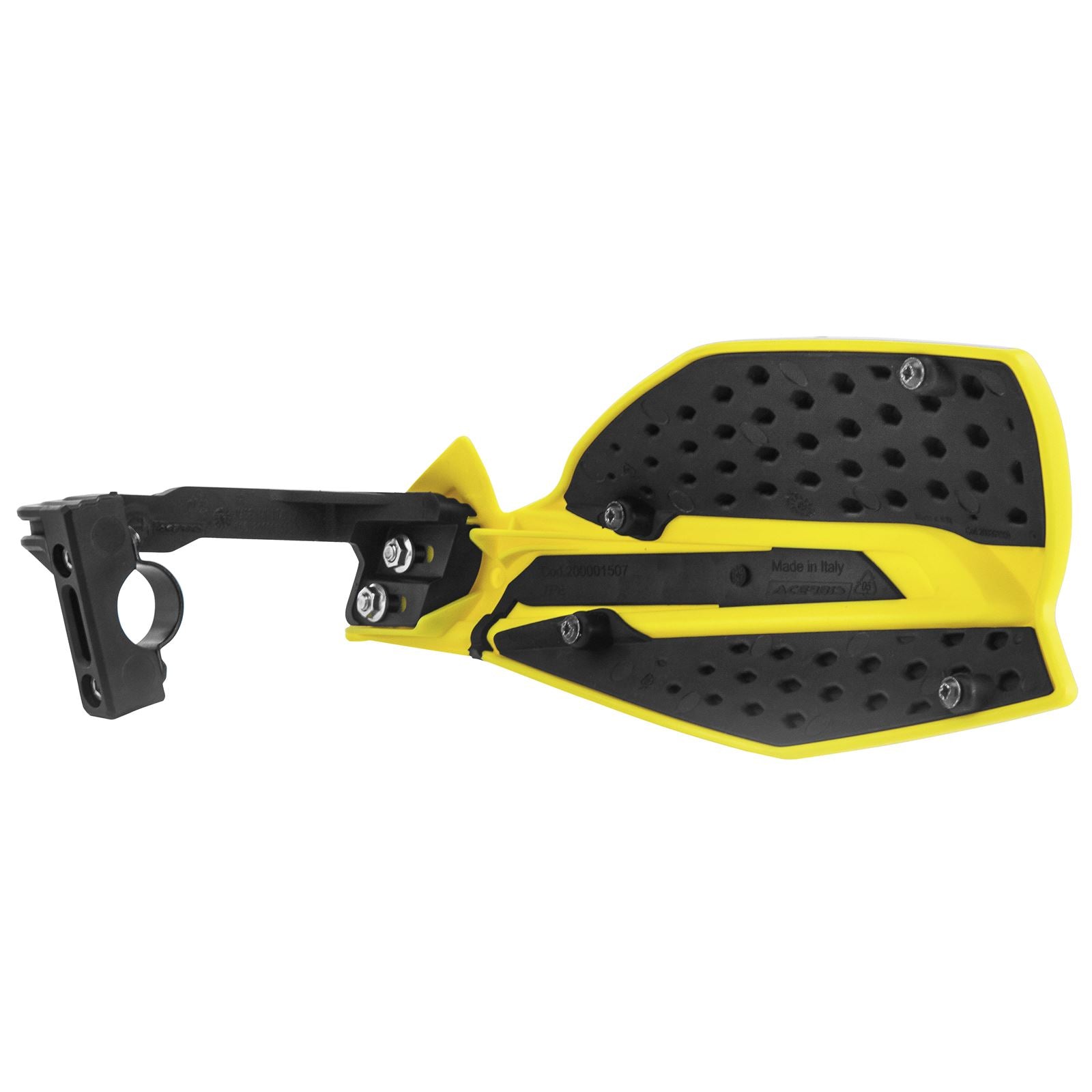 Acerbis Ultimate X Handguard  Yellow with Black 2645481017_195133