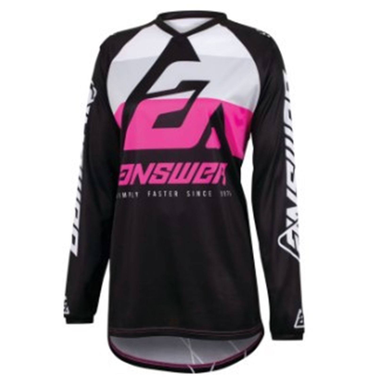 Answer Youth A23 Syncron CC Jersey - Black/White/Rhodamine _980071