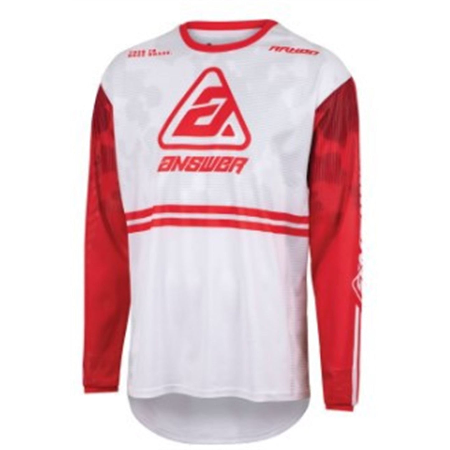 Answer Youth A23 Arkon Trials Jersey - Red/White - Youth XS 447559_980087