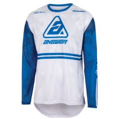 Answer Youth A23 Arkon Trials Jersey - Blue/White - Youth Medium 447573_980094