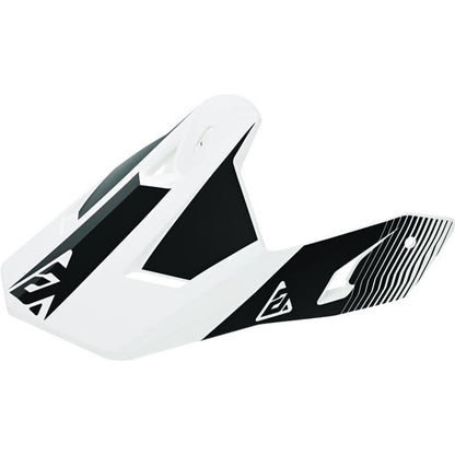 Answer Helmet Visor - Bold - White/Black - Fits: AR1 V2 447735_1520407