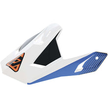 Answer Helmet Visor - Vendetta - Blue/White/Hyper Orange - Fits: AR1 447741_1192174