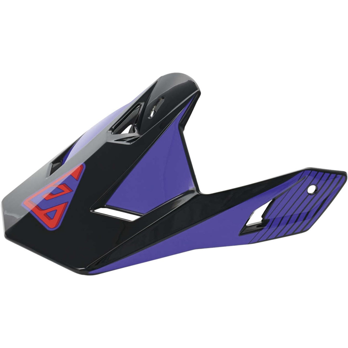 Answer Replacement Youth Helmet Visor - Red/White/Purple 447791_1192138