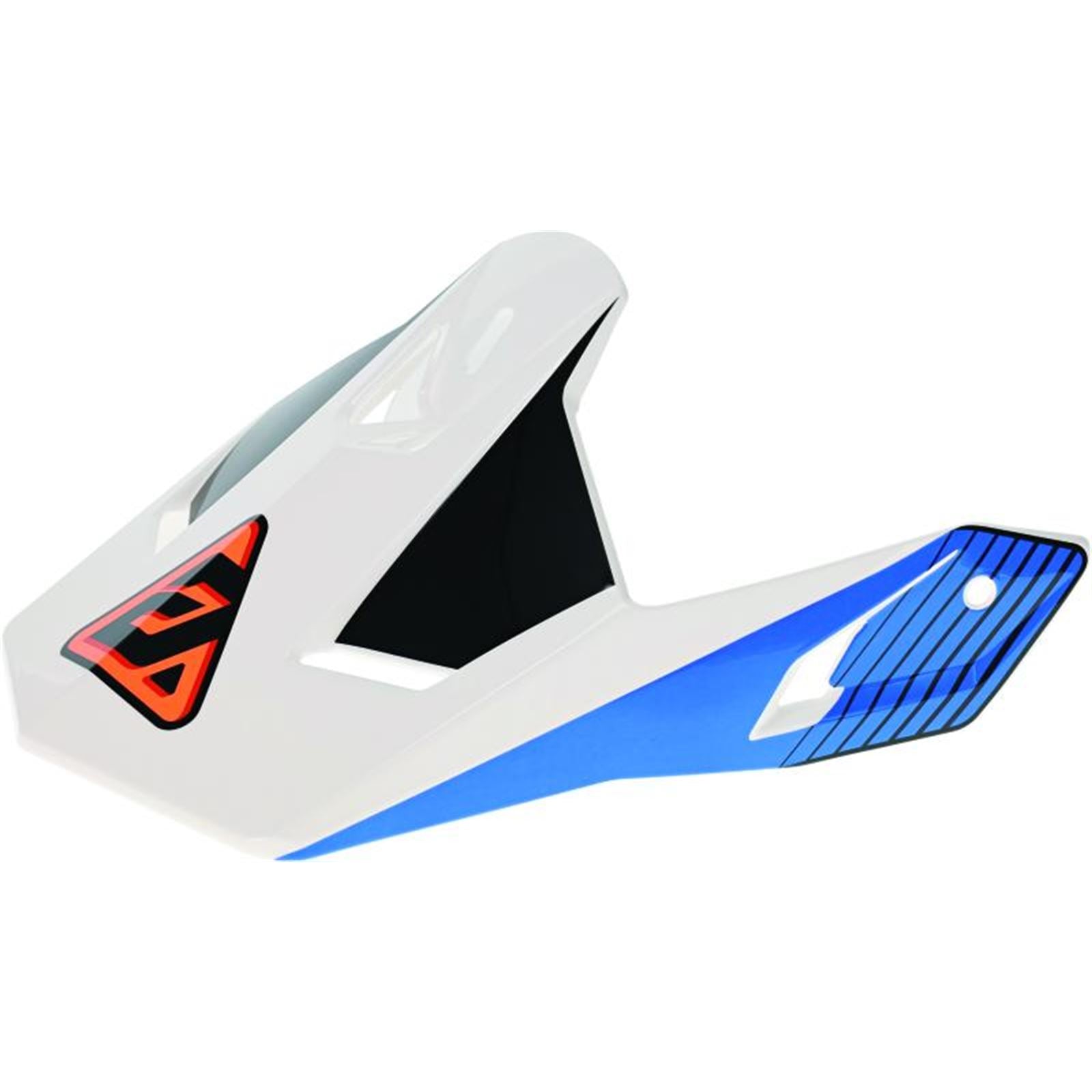 Answer Replacement Youth Helmet Visor - Blue/White/Orange 447792_1520367
