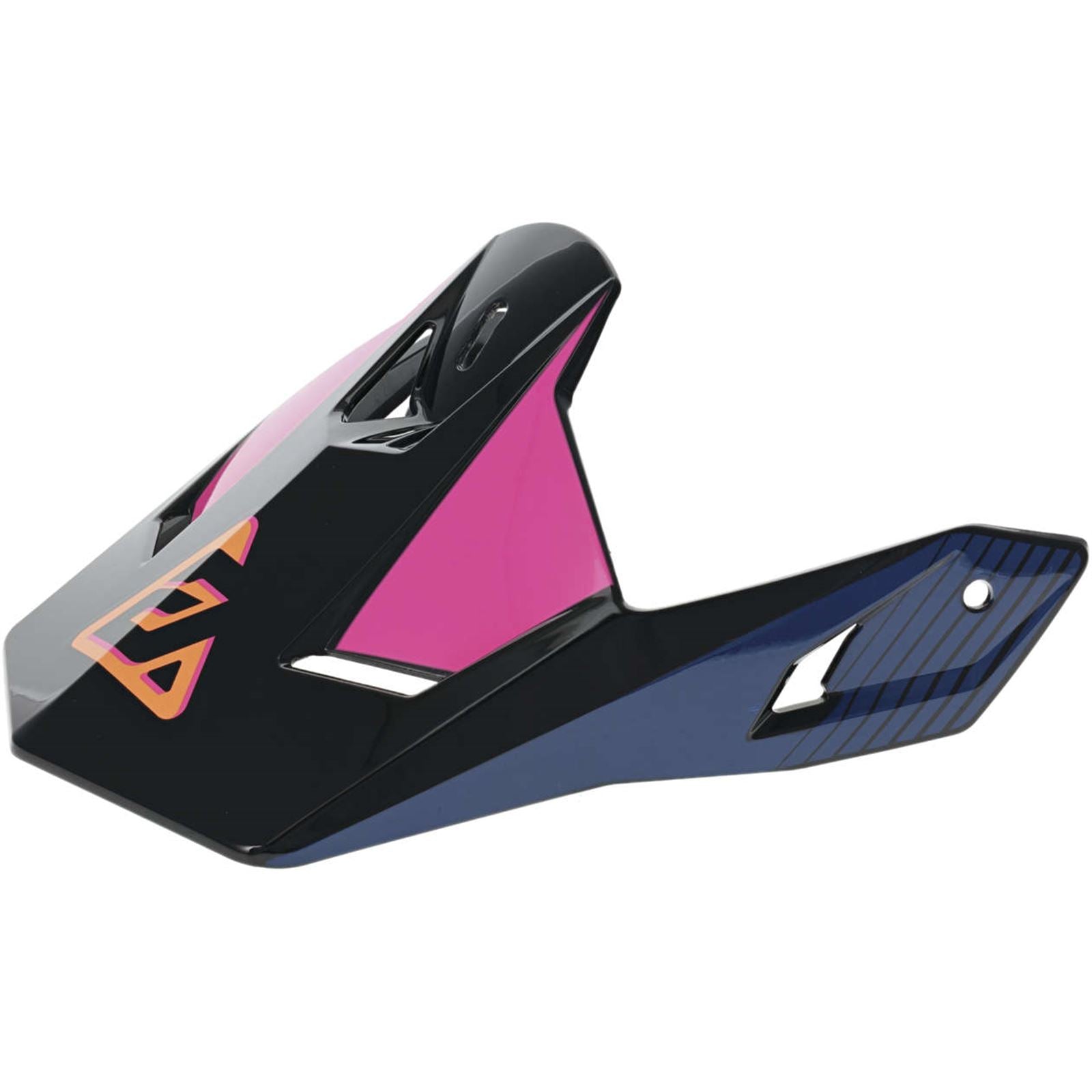 Answer Replacement Youth Helmet Visor - Dark Blue/Rhodamine/Orange 447793_1192140