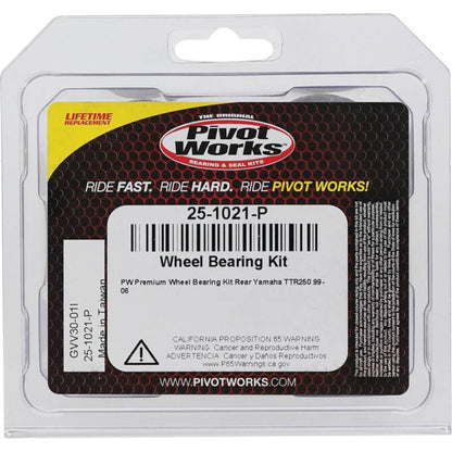 Pivot Works Wheel Bearing Kit - Premium Bearings 25-1021-P_1691869