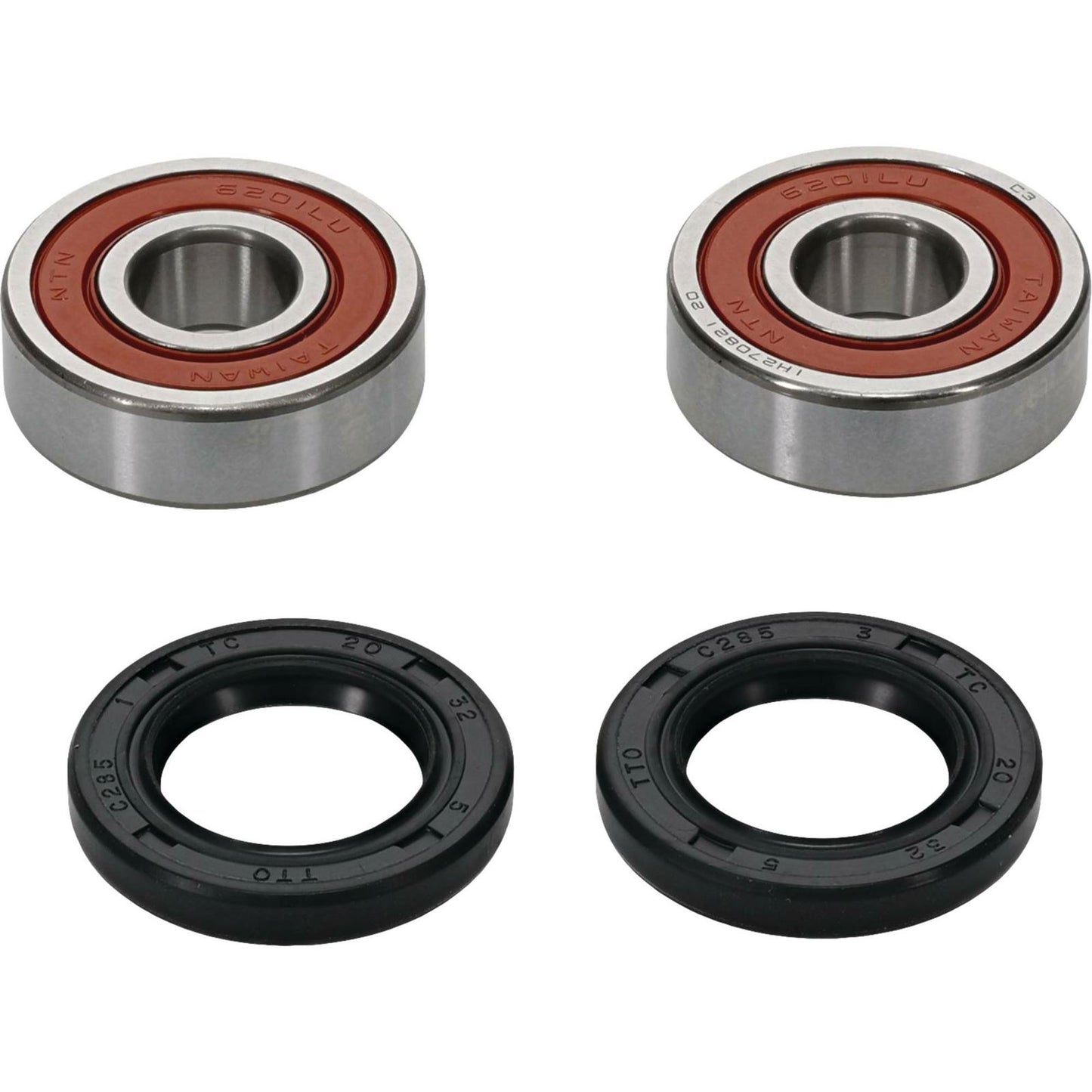 Pivot Works Complete Wheel Bearing Rebuild Kit for Suzuki/Yamaha 25-1025-P_893187