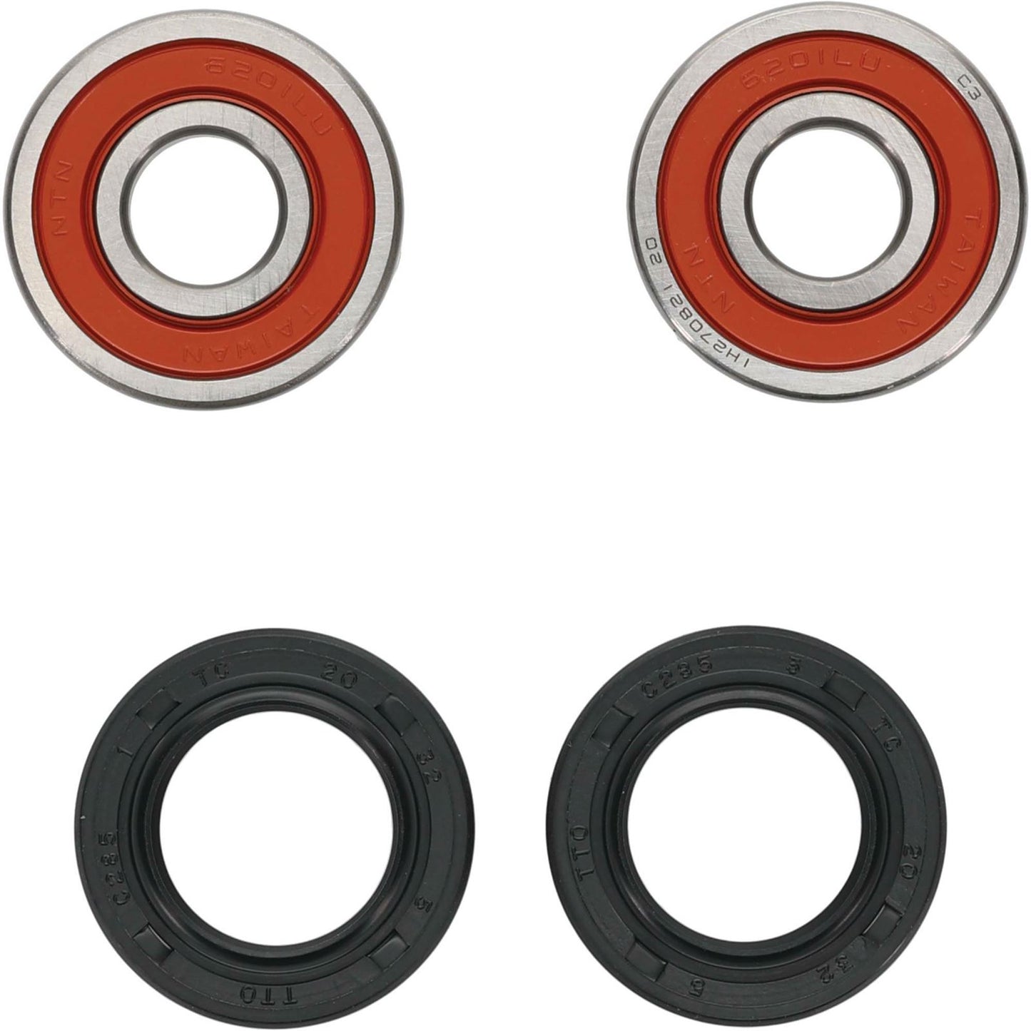 Pivot Works Complete Wheel Bearing Rebuild Kit for Suzuki/Yamaha 25-1025-P_893188