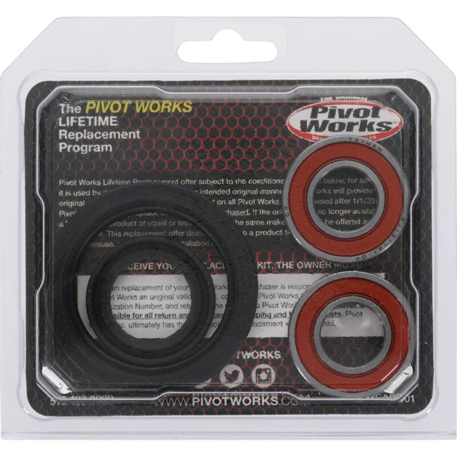 Pivot Works Wheel Bearing Kit Premium for Suzuki DR/RMX 25-1051-P_1691930
