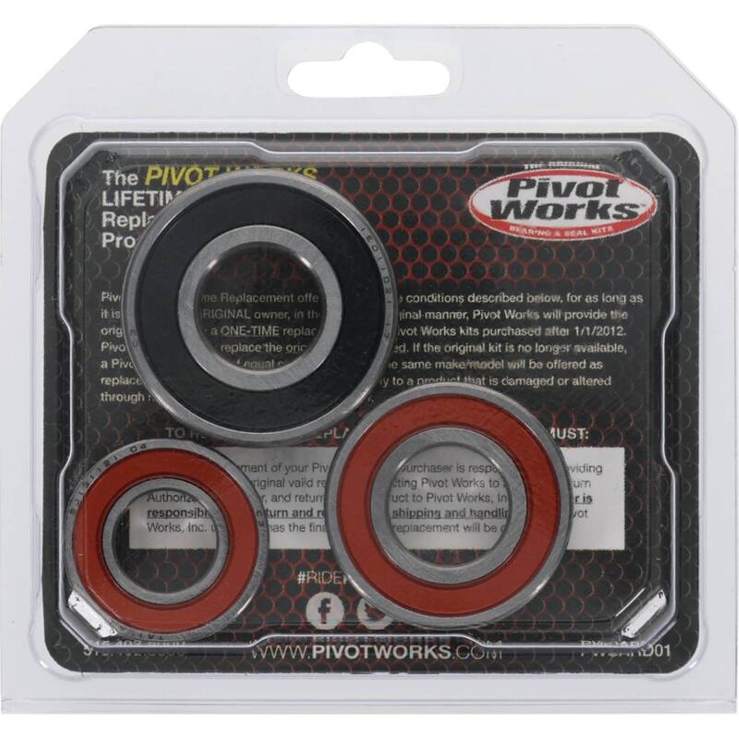 Pivot Works Complete Wheel Bearing Rebuild Kit for Kawasaki/Polaris 25-1056-P_1691210