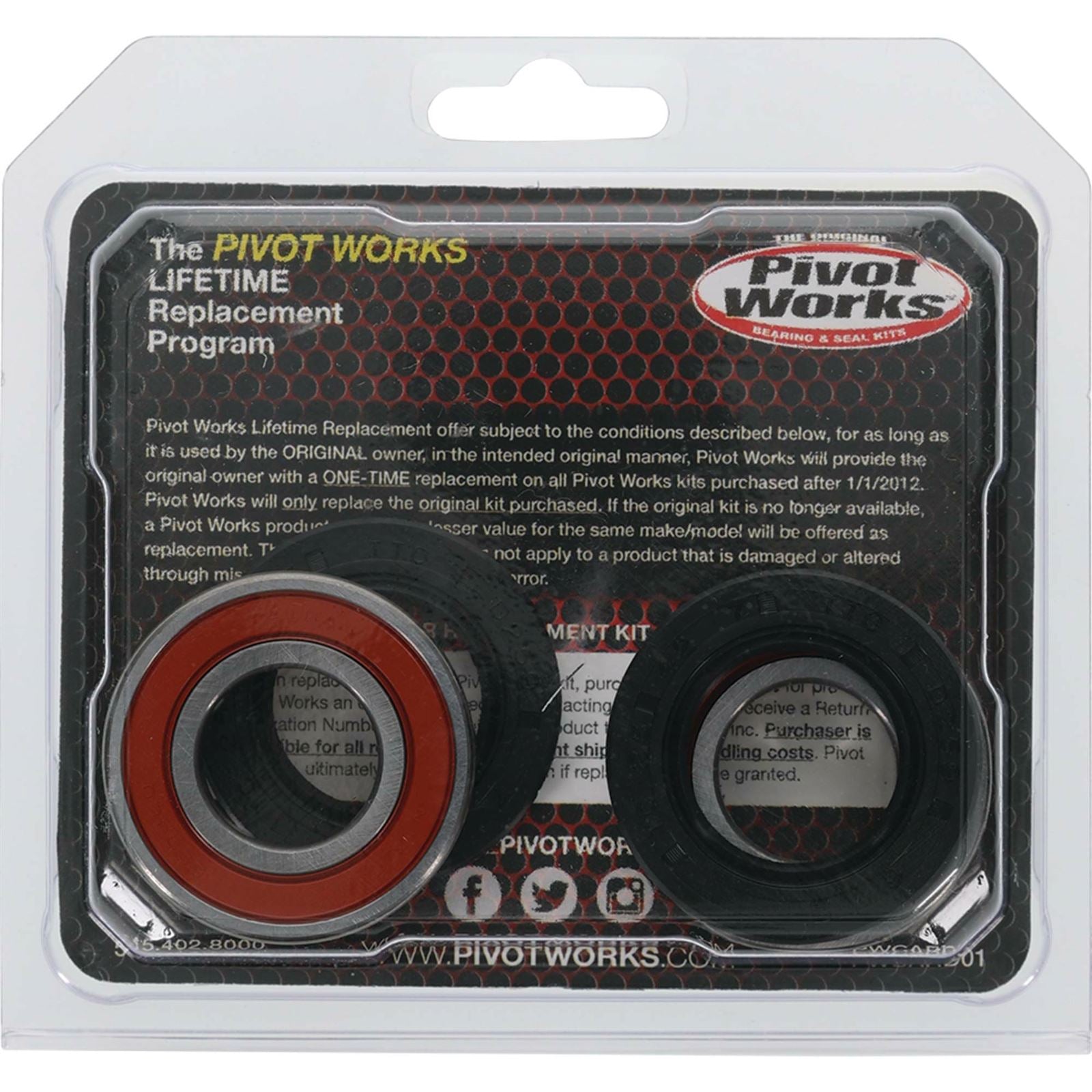 Pivot Works Wheel Bearing Kit Premium 25-1070-P_893239