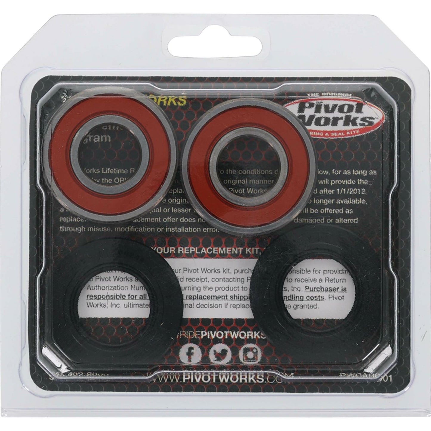 Pivot Works Wheel Bearing Kit - Premium 25-1093-P_893210