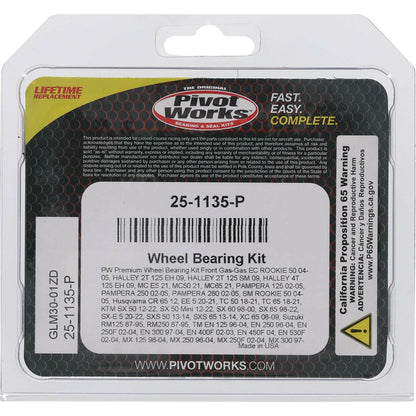 Pivot Works Complete Wheel Bearing Rebuild Kits 25-1135-P_893284