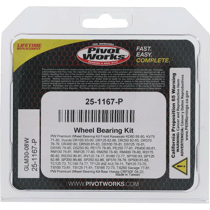 Pivot Works Complete Wheel Bearing Rebuild Kits 25-1167-P_893249
