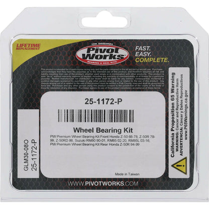 Pivot Works Complete Wheel Bearing Rebuild Kits 25-1172-P_893265