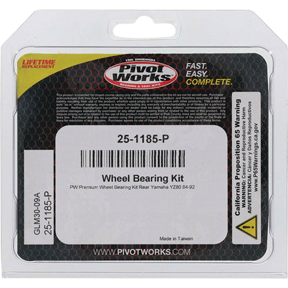 Pivot Works Wheel Bearing Kit - Premium 25-1185-P_893317