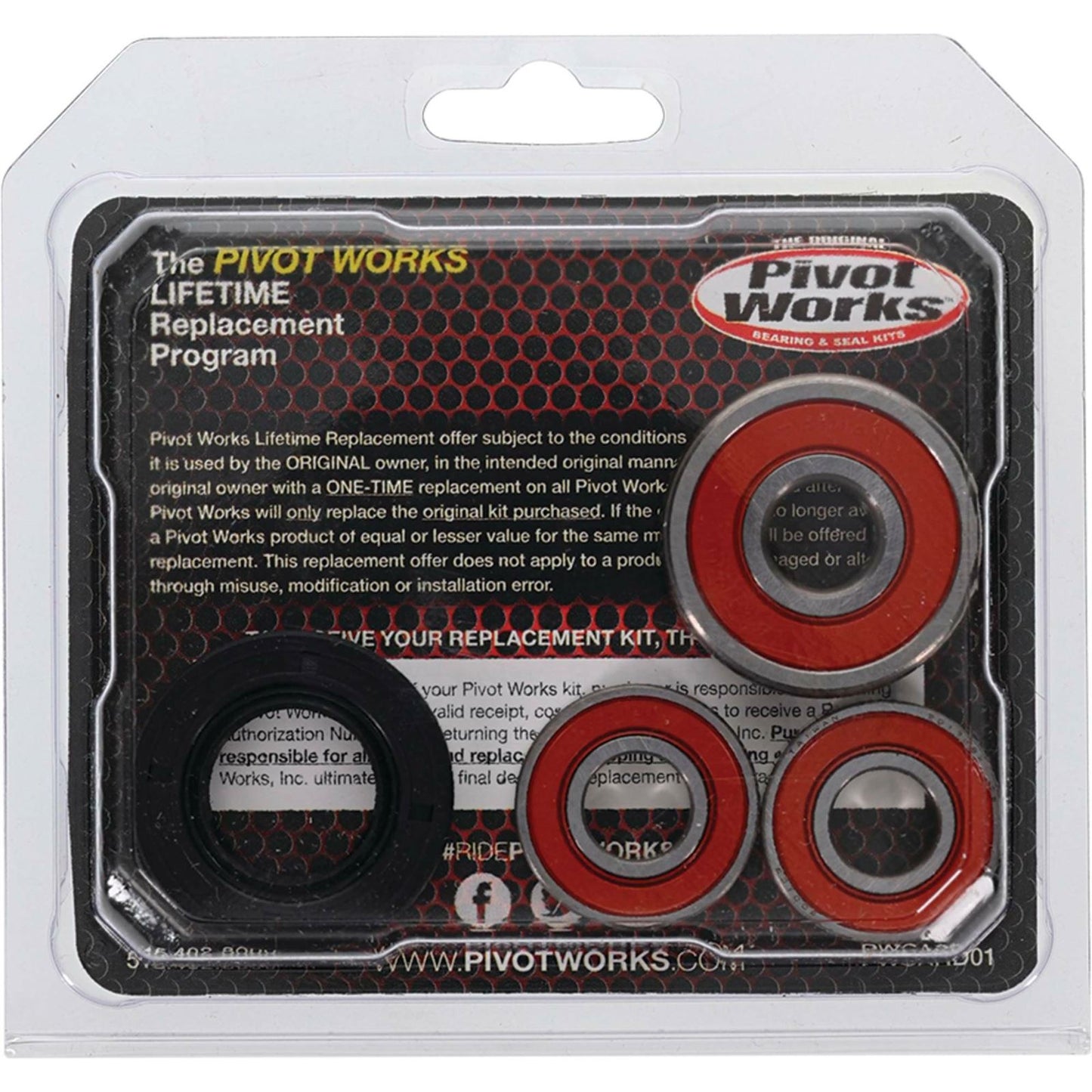 Pivot Works Wheel Bearing Kit - Premium 25-1185-P_893339