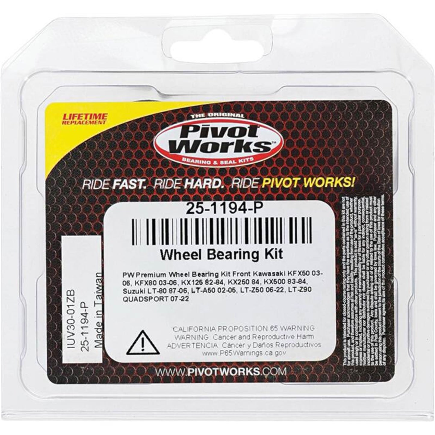 Pivot Works Complete Wheel Bearing Rebuild Kits 25-1194-P_1520447