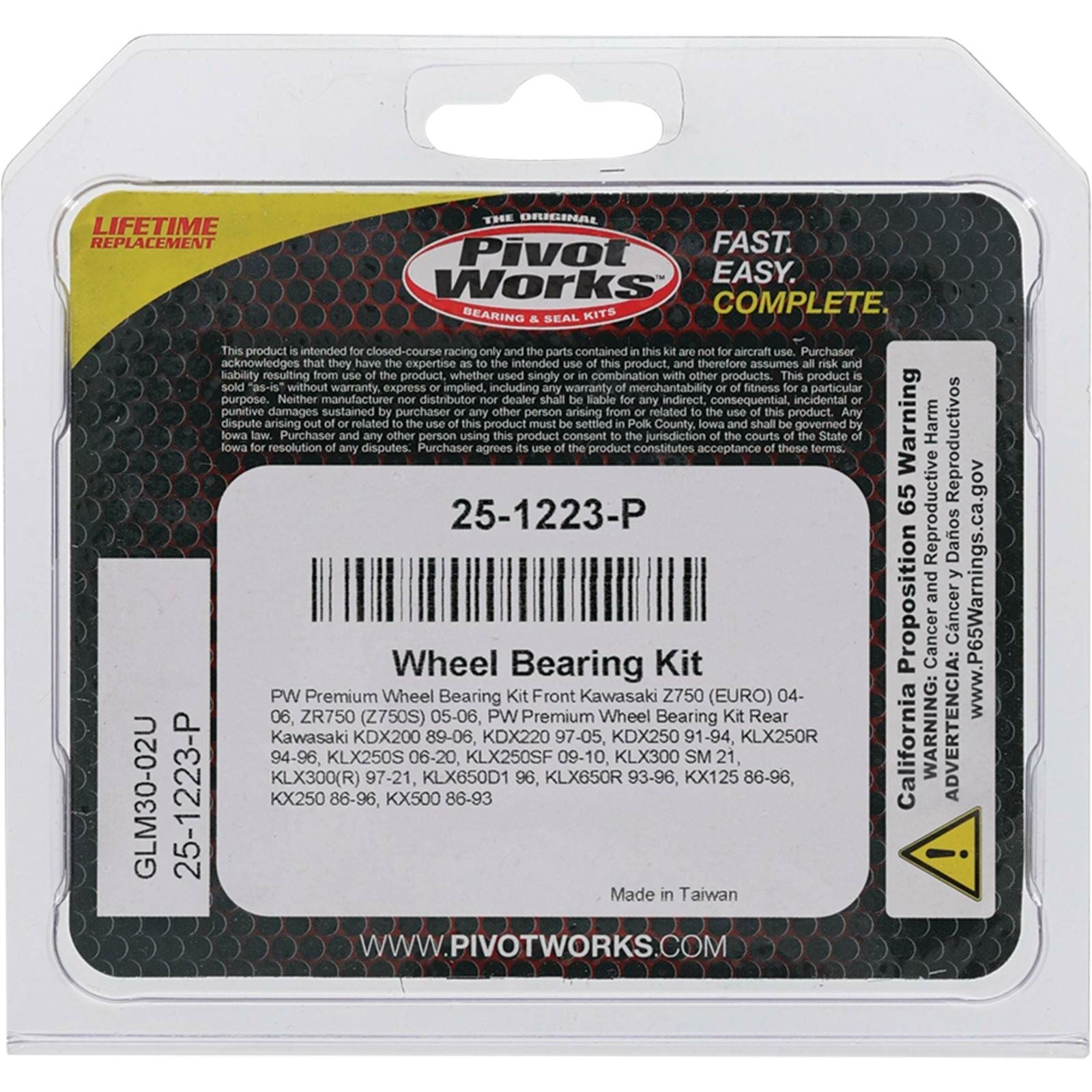 Pivot Works Complete Wheel Bearing Rebuild Kits 25-1223-P_893369