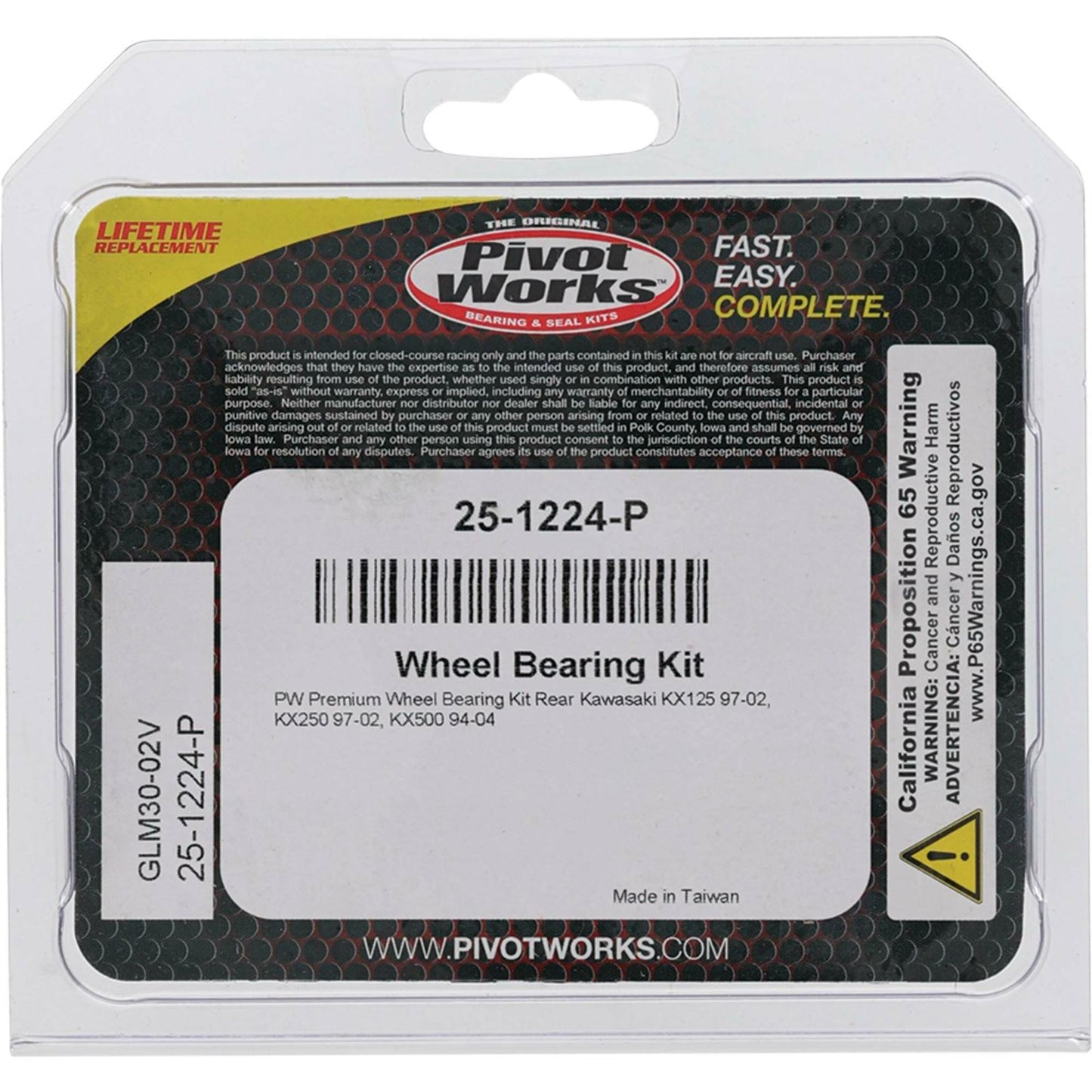 Pivot Works Complete Wheel Bearing Rebuild Kits 25-1224-P_893374