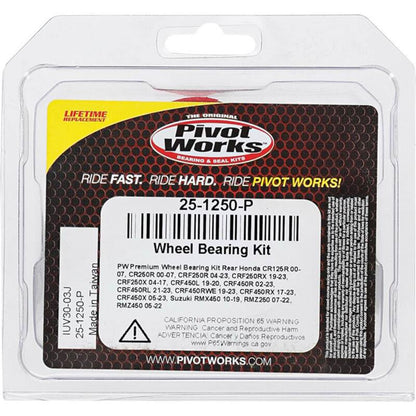 Pivot Works Complete Wheel Bearing Rebuild Kits 25-1250-P_1520413