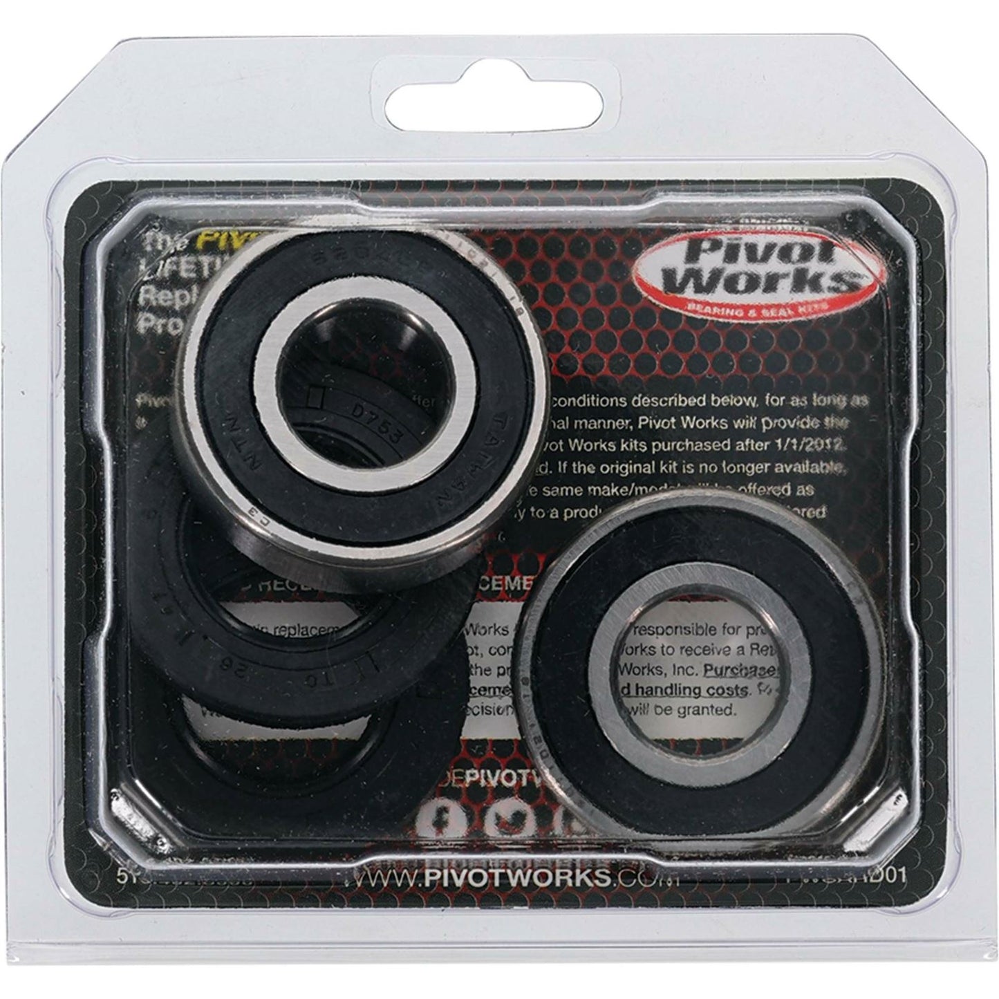 Pivot Works Wheel Bearing Kit - Premium 25-1263-P_893435