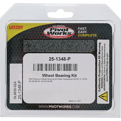 Pivot Works Wheel Bearing Kit - Premium 25-1348-P_893444