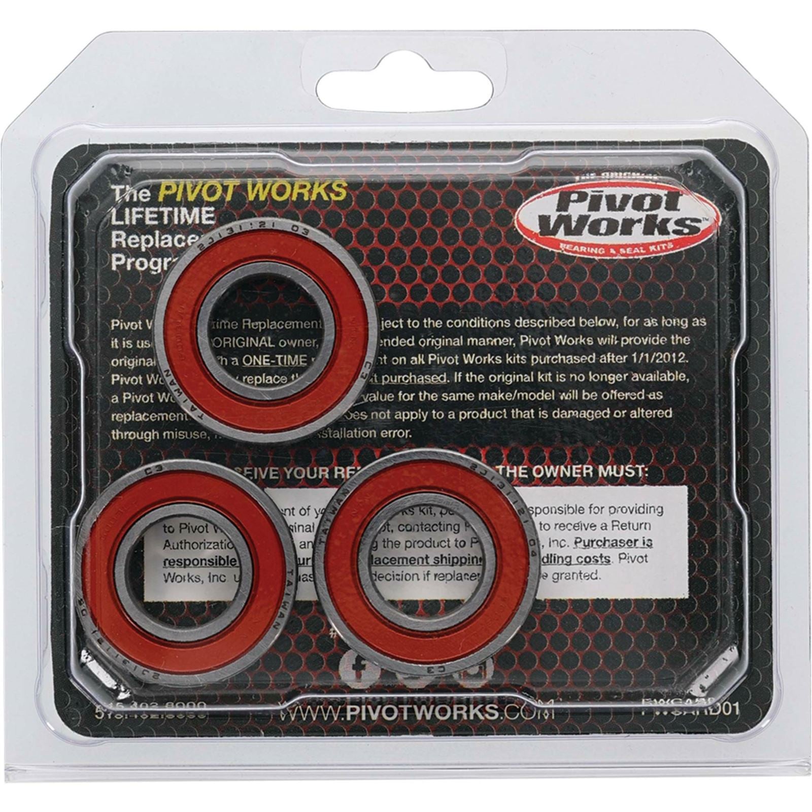 Pivot Works Wheel Bearing Kit - Premium 25-1348-P_893445