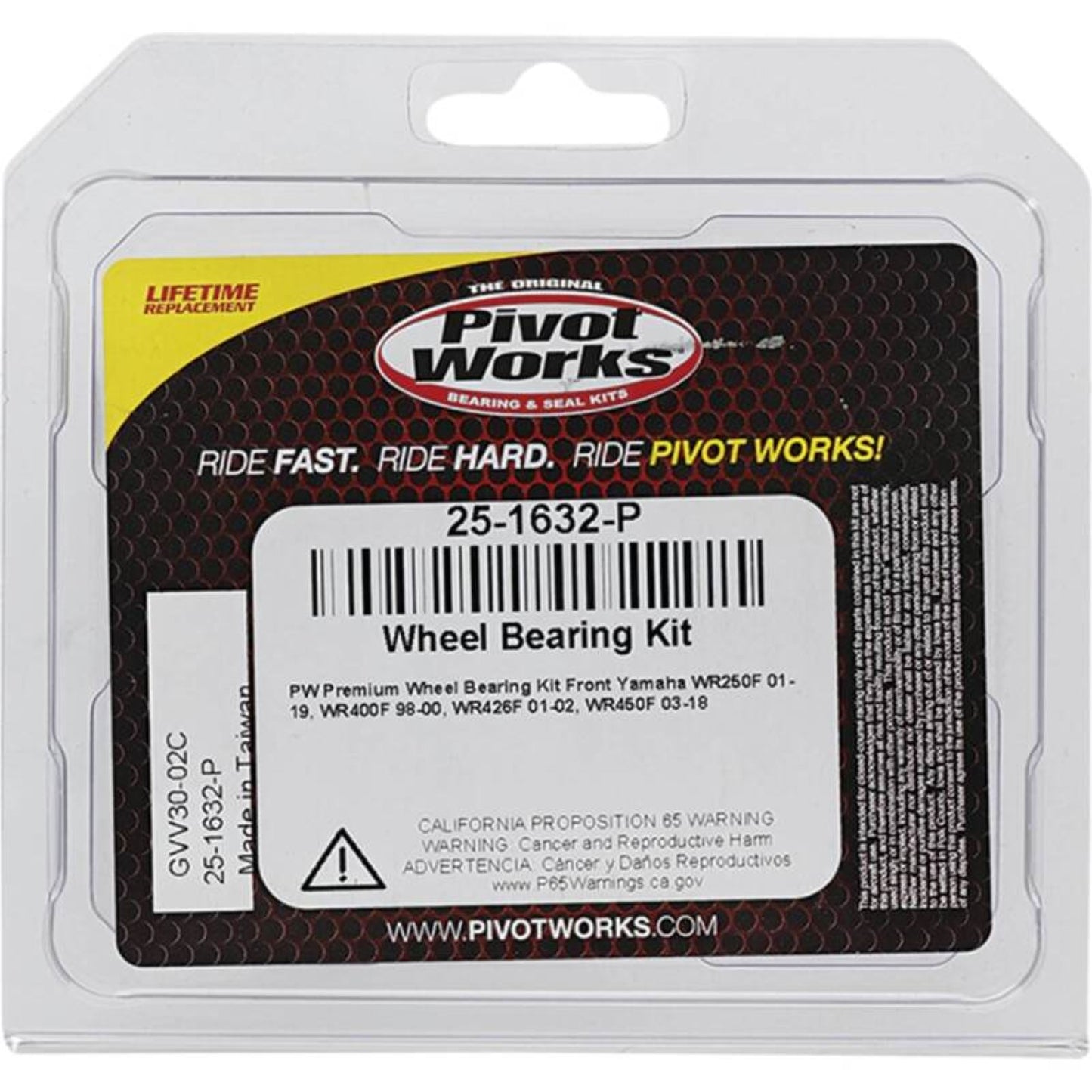 Pivot Works Wheel Bearing Kit - Premium 25-1632-P_1691889