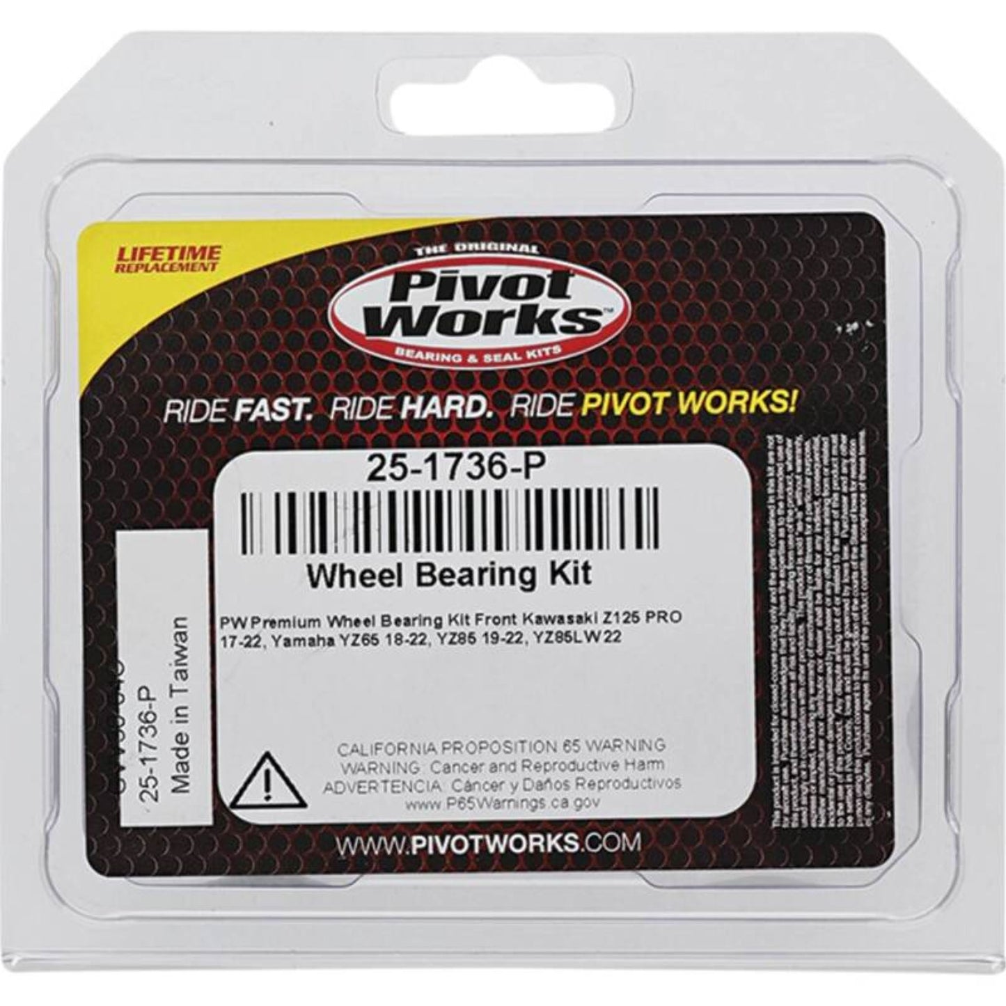 Pivot Works Wheel Bearing Kit - Premium 25-1736-P_1690487